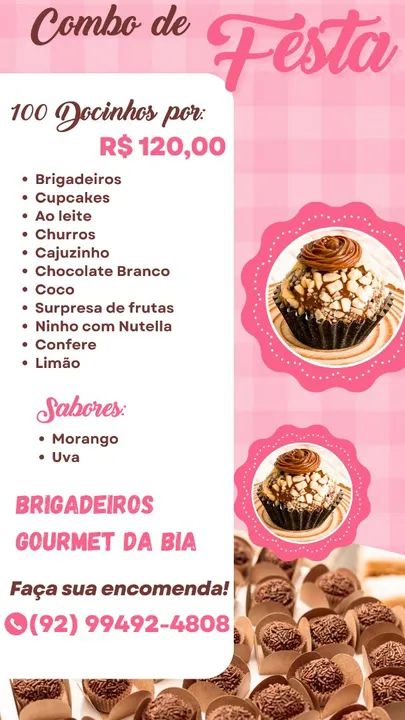 Faça a sua encomenda de brigadeiros - Foto 2