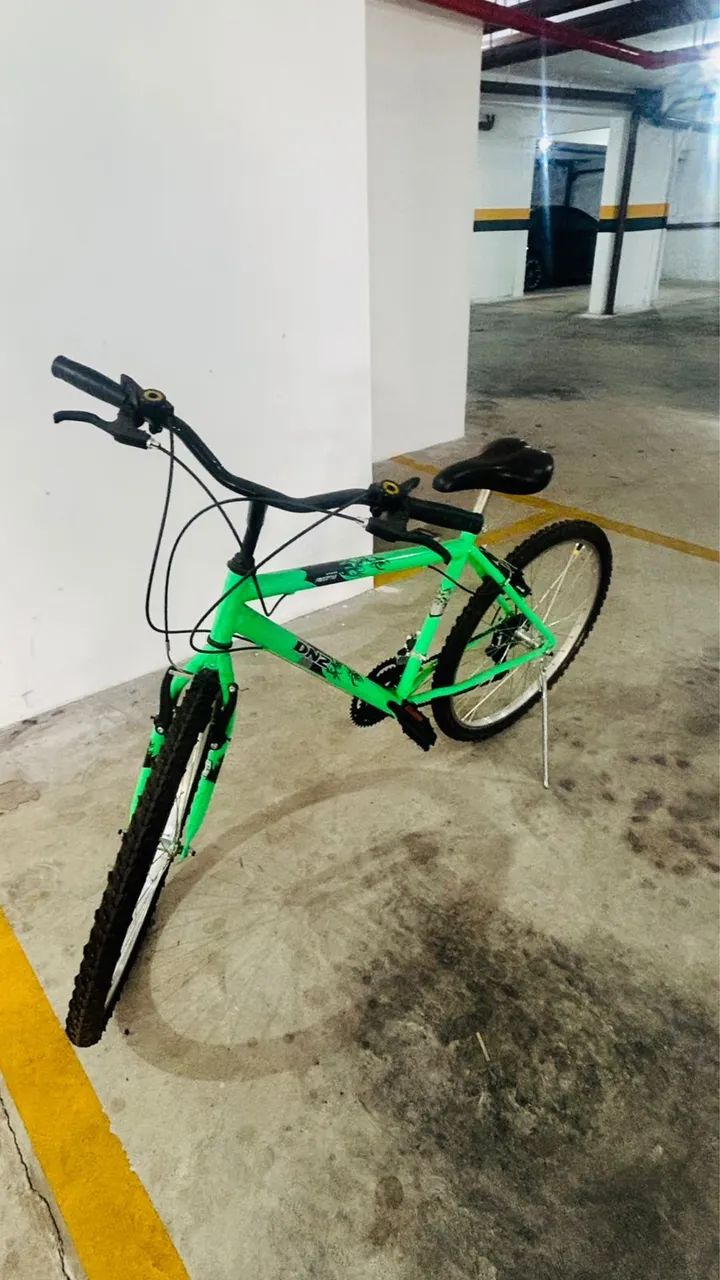 Bicicleta verde dnz  - Foto 3