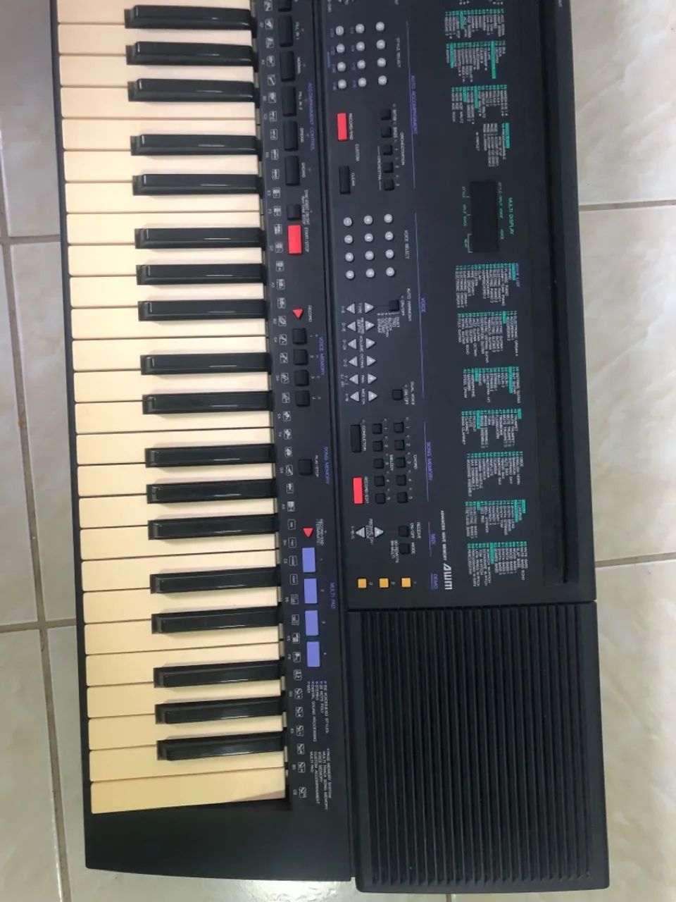 Teclado Yamaha PSR500 completo  - Foto 2