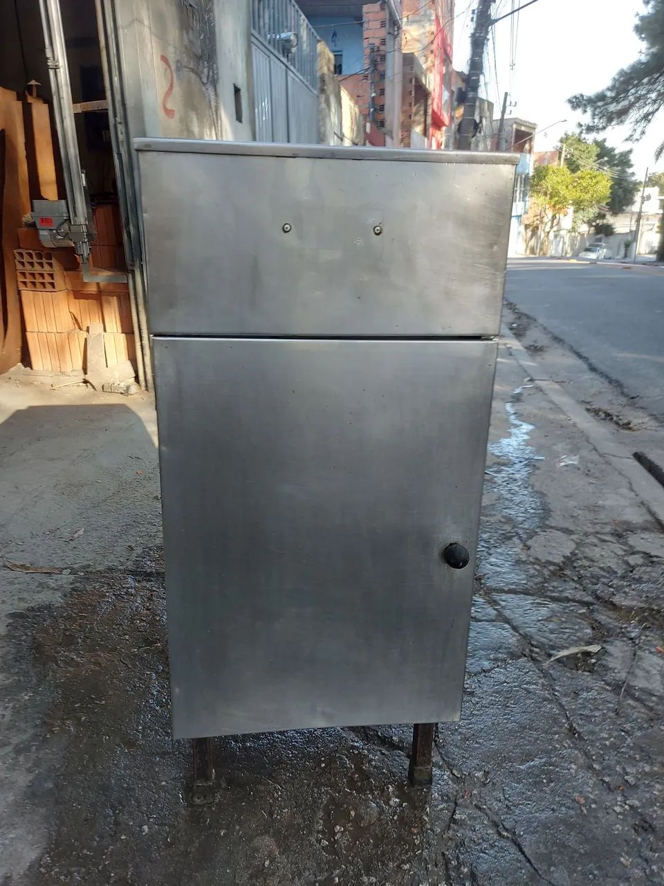 Fritadeira de Inox para restaurante salgados e fritas - Foto 4