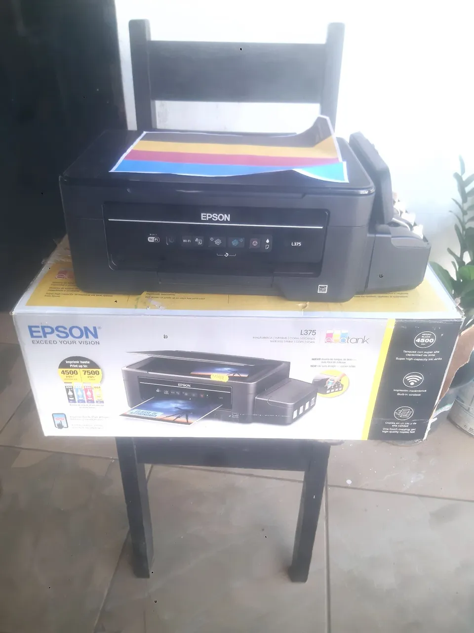 Impressora Epson L375 - Jato de Tinta