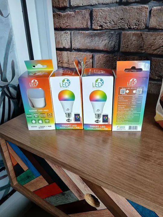 Lâmpadas LED Inteligentes - 4 unidades - Foto 4