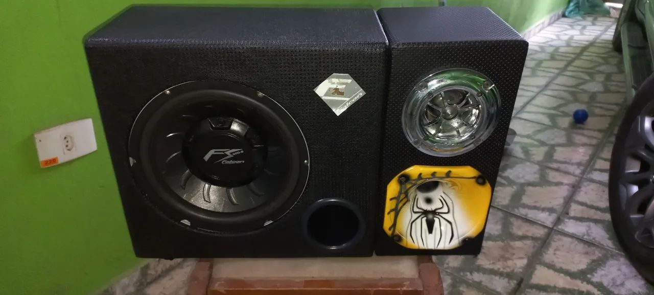 Caixa de Som Subwoofer Falcon 12 Polegadas - Foto 3