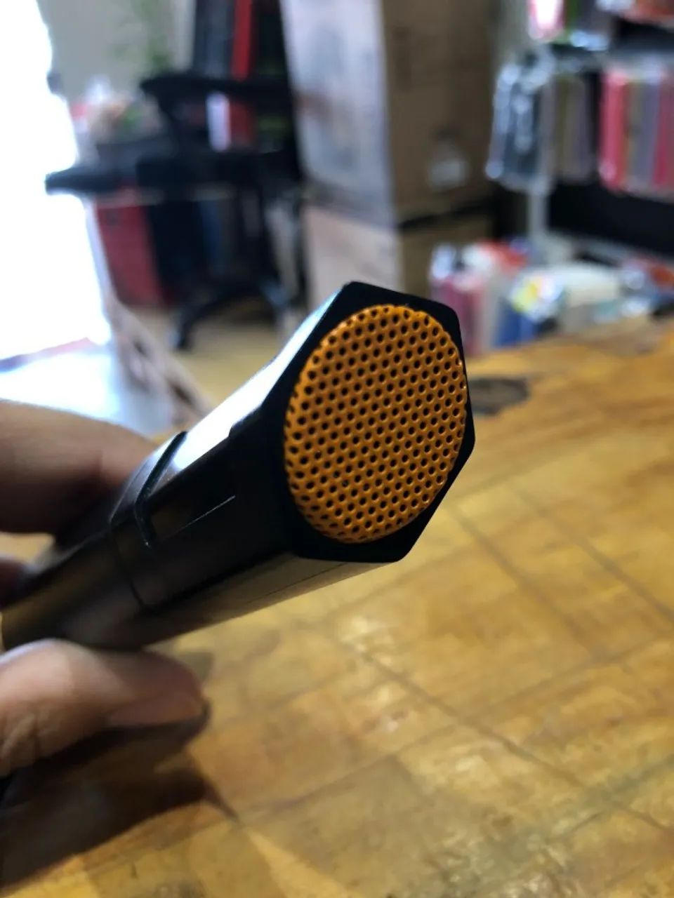 Microfone Profissional com redução de ruído e espuma- OEX  - Foto 2