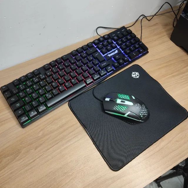 Kit Teclado, Mouse e Mousepad Gamer - Foto 2