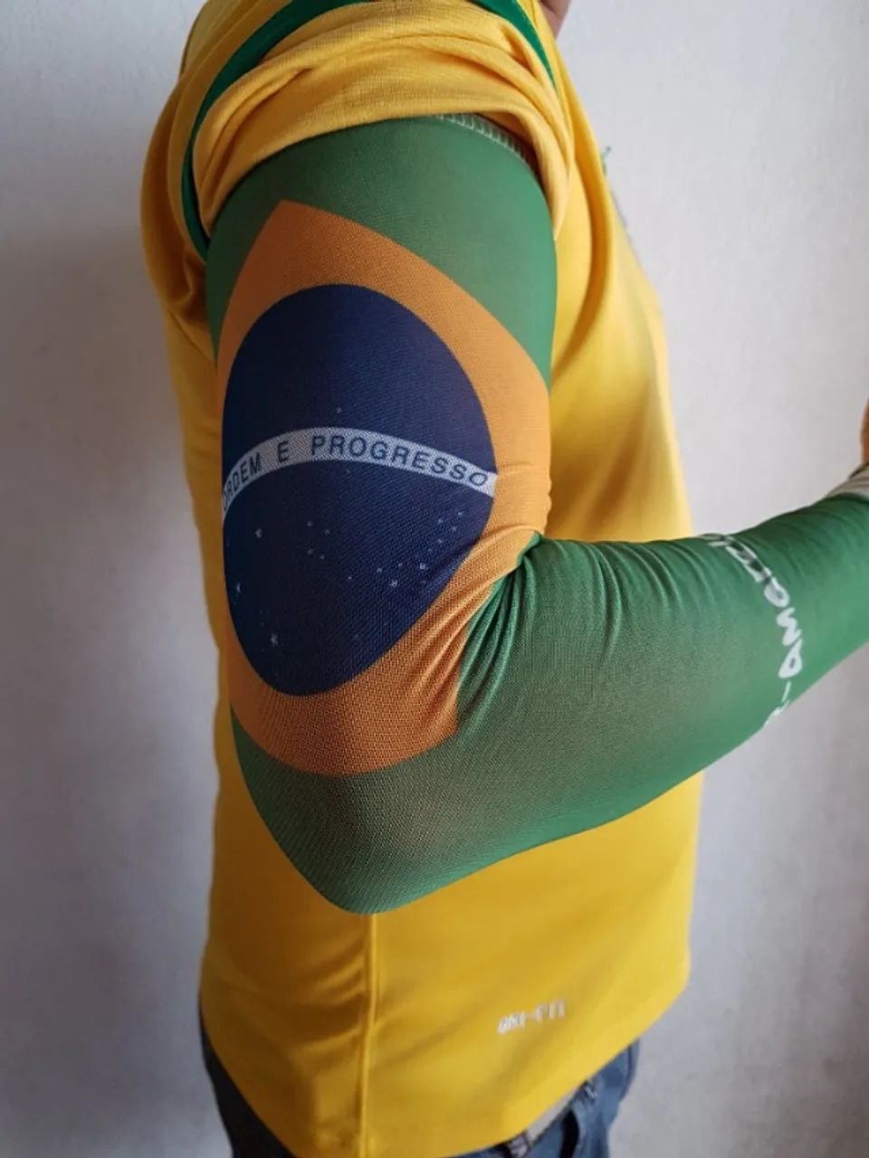 Par Manguito Protetor Braço Ciclista Motoboy - Copa do mundo EUA, México e Canadá 2026