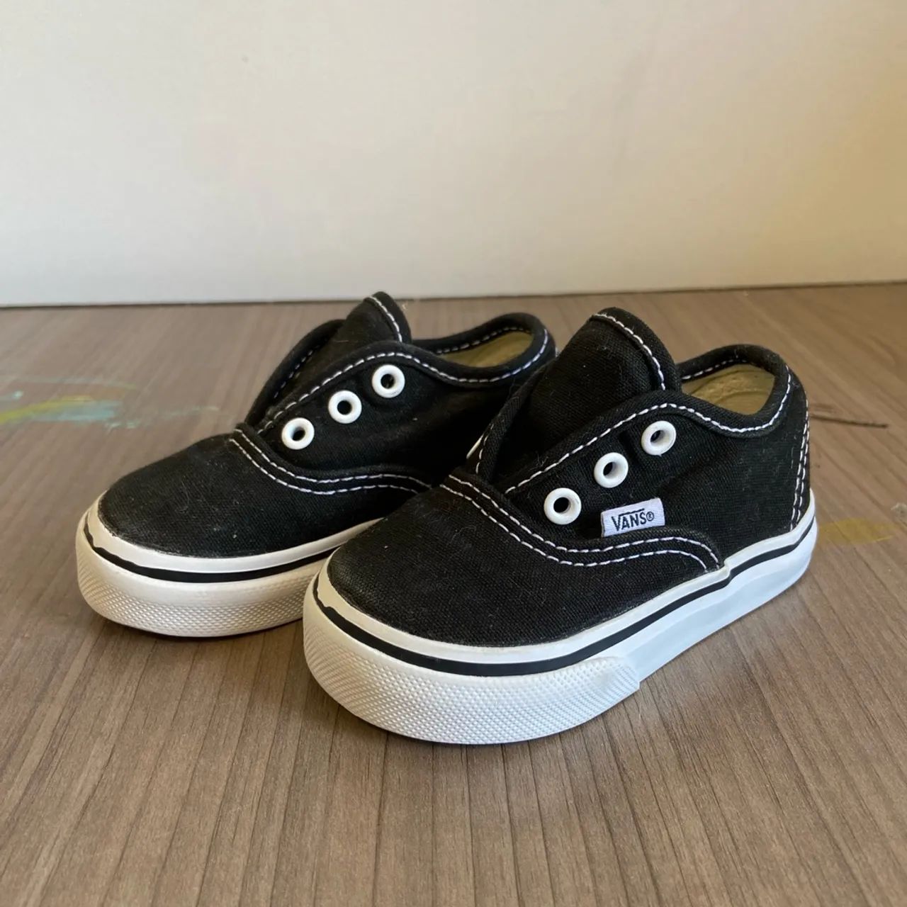 Tênis Vans Preto Infantil era authentic