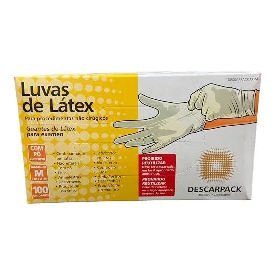 LUVA DE PROCEDIMENTO LÁTEX  - Foto 3