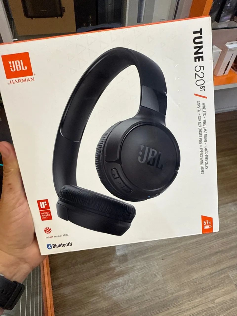 Fone de Ouvido JBL Tune 520BT - Bluetooth