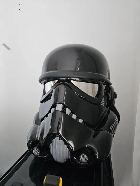 Capacete Stormtrooper Black Edition - Colecionável e Realista! - Foto 2