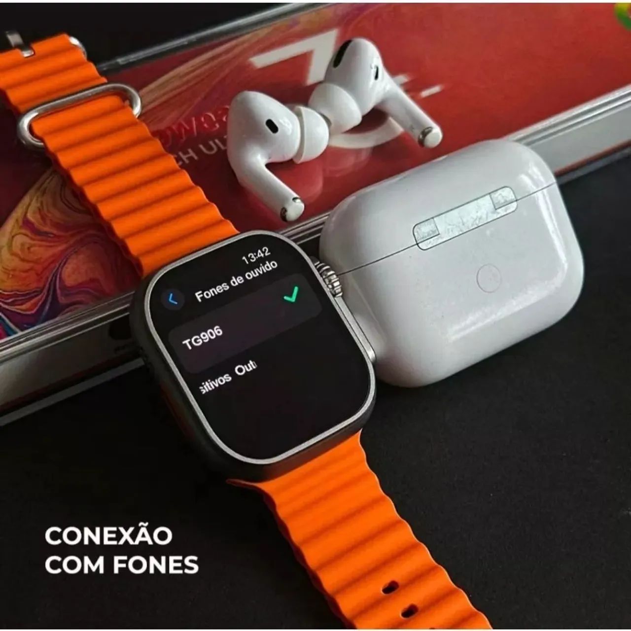 Relogio inteligente Watch ultra 3 tela super amoled - Foto 2