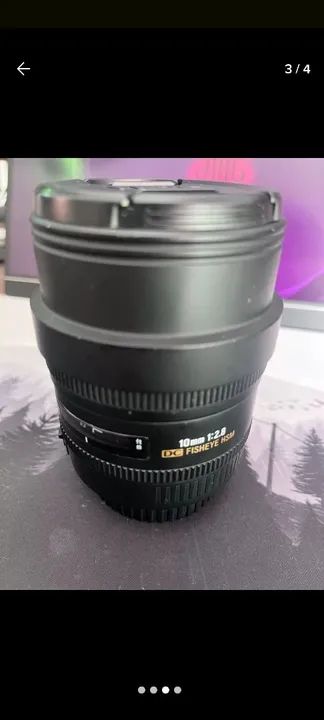 Lente Sigma 10mm Canon F2.8 - Foto 3