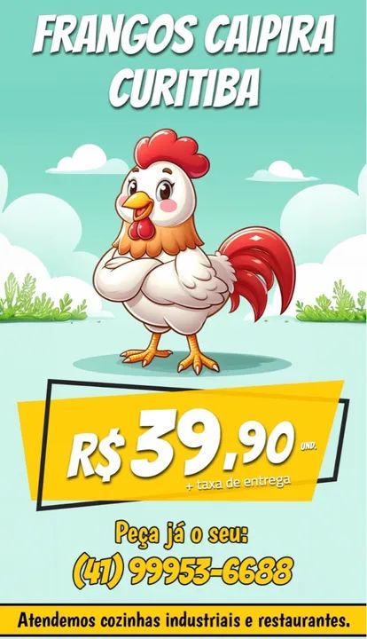 FRANGO 100% CAIPIRA 