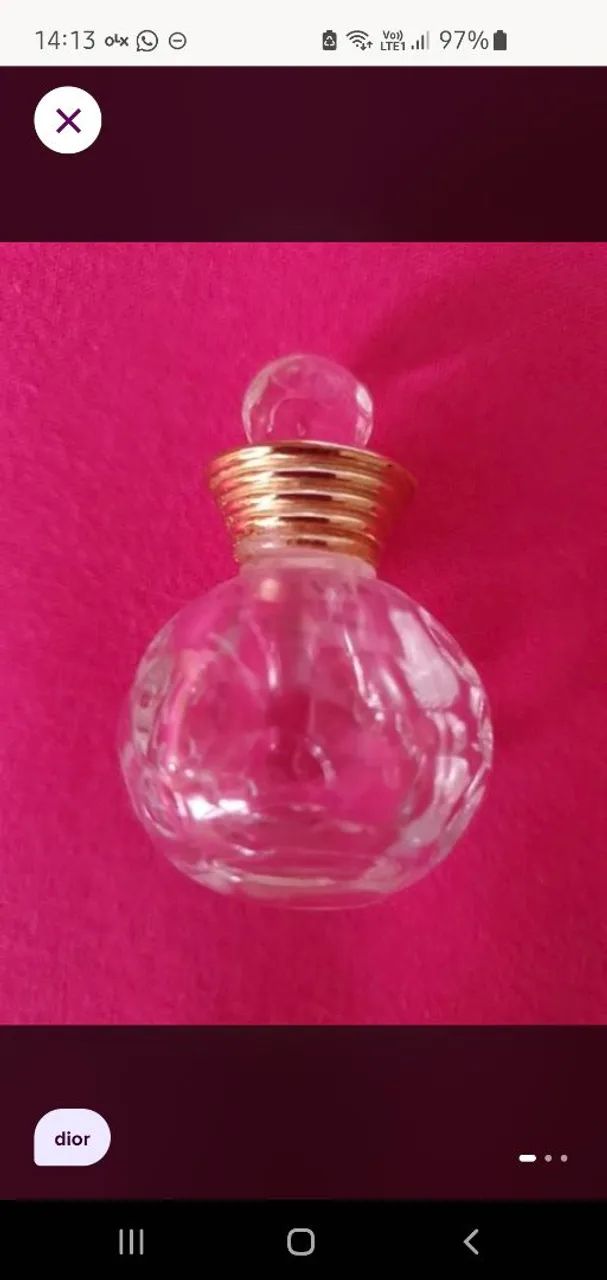 Perfume Dior Miniatura dolce vita 
