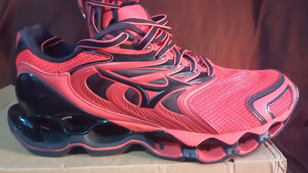 Tênis Mizuno Wave Prophecy 12 - Vermelho - Foto 2
