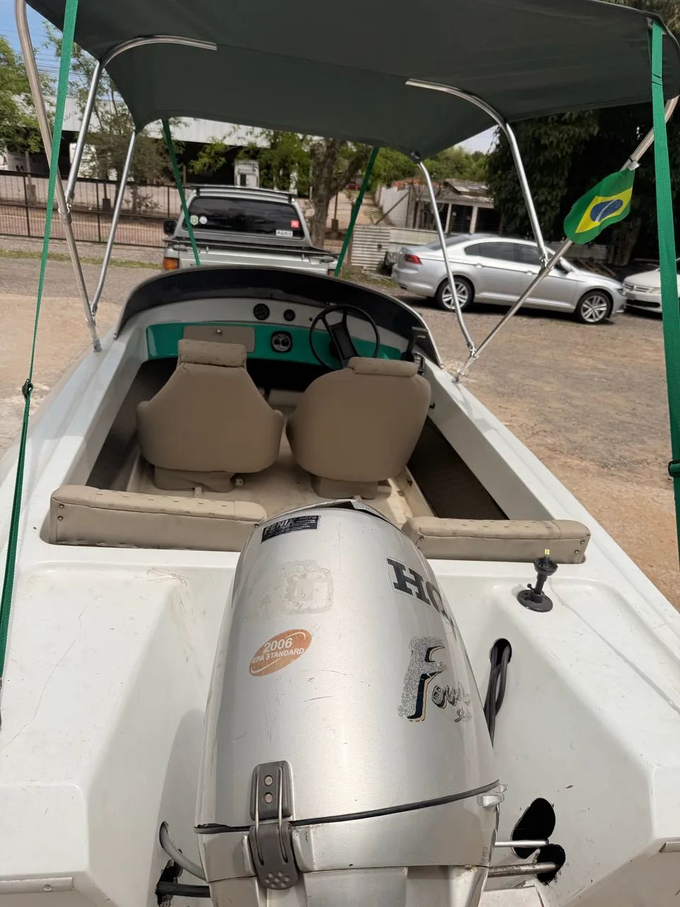 Lancha Gt 14 motor 50 Hp 4 tempos  - Foto 6