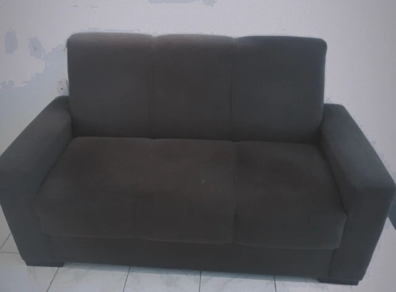 Sofá 3 lugares em tecido