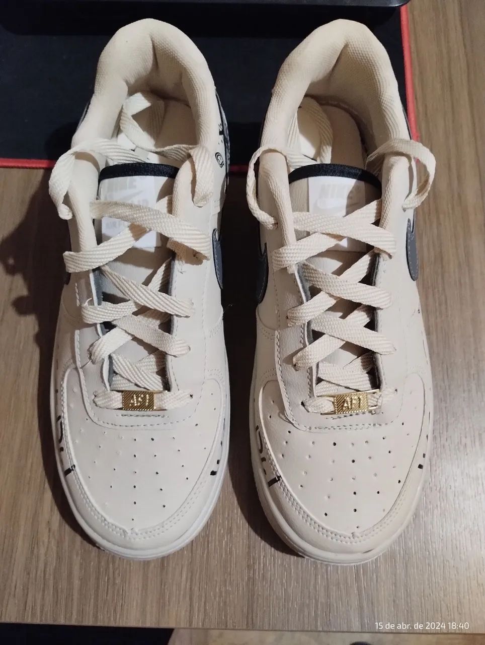 Nike Air Force Tam 38, Sem uso!  - Foto 4