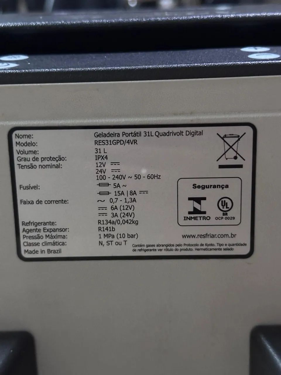 Geladeira Portátil Resfriar Digital - Foto 6