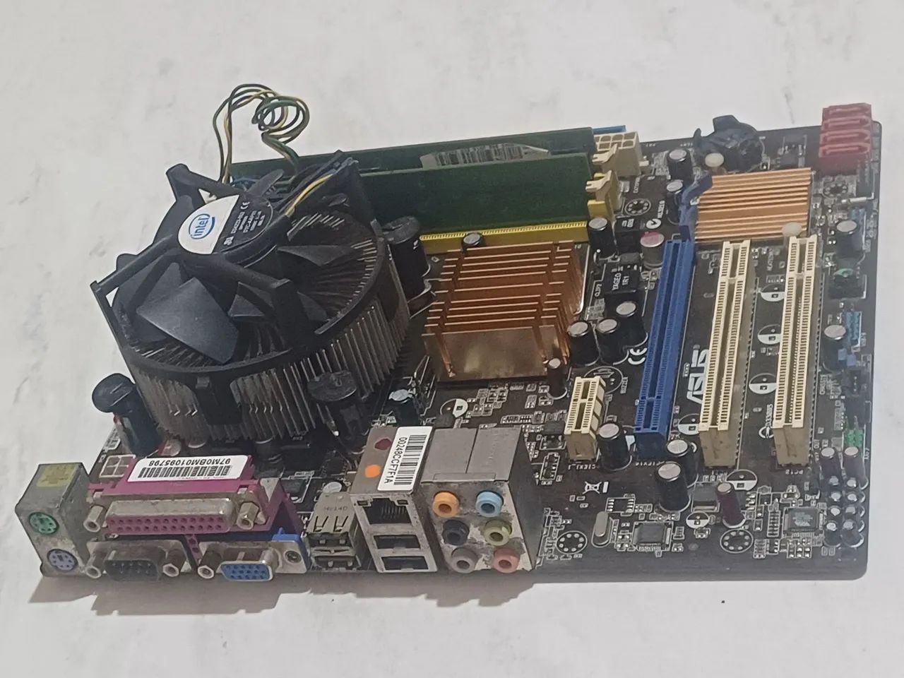 Kit placa mãe ddr2,com a bios atualizada - Foto 2