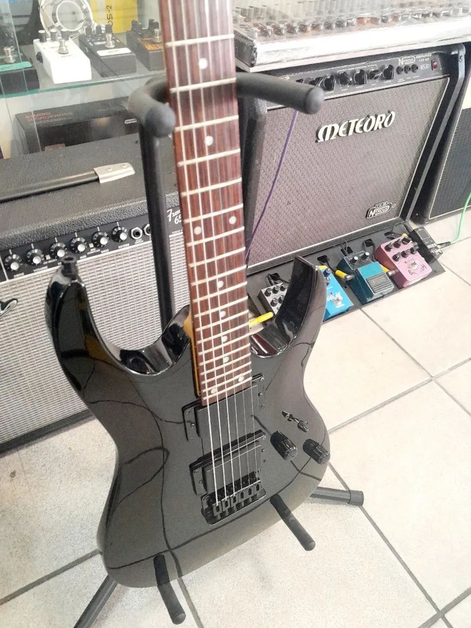 Guitarra ibanez N427 Bk - Instrumentos musicais - Vila Nilo, São