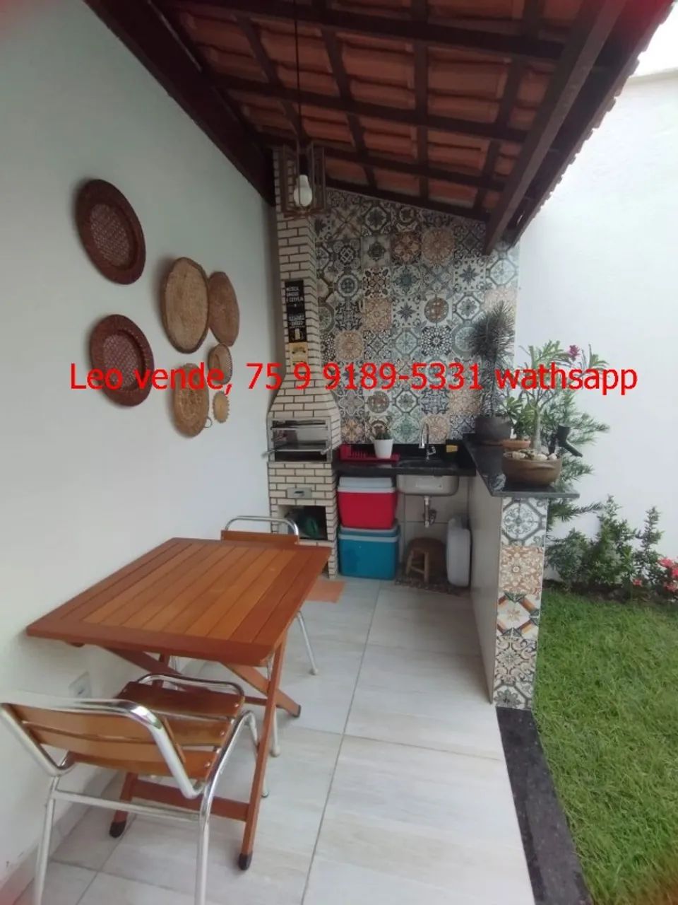 Leo vende, casa perto da Fraga Maia, 3\4 suíte, goumert, veja fotos  - Foto 2