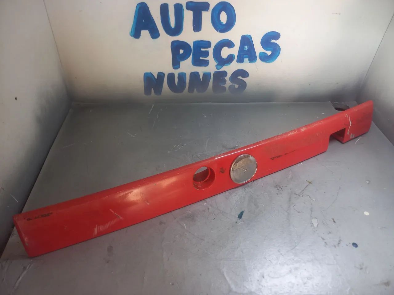 Moldura luz de placa moldura gatilho aplique tampa astra wagon sw * - Foto 2