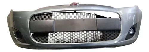 Parachoque Dianteiro Palio 2012 2013 2014 Completo Detalhe Cinza