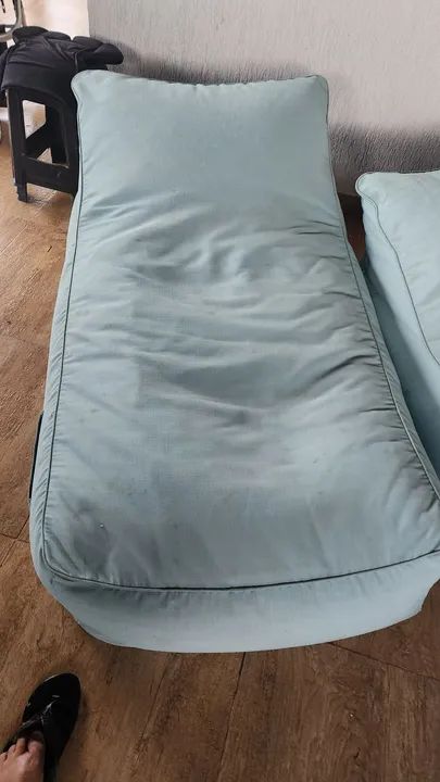 Puffs para área externa - azul claro - Foto 3