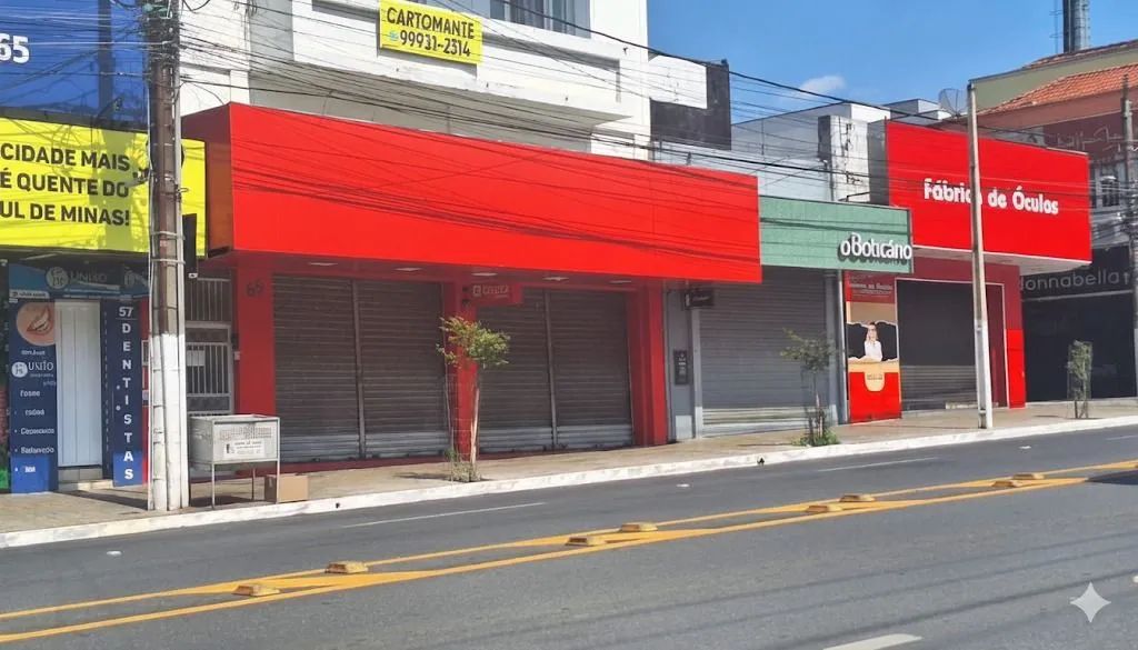 Vende imóvel comercial na principal Avenida de Pouso Alegre MG. 