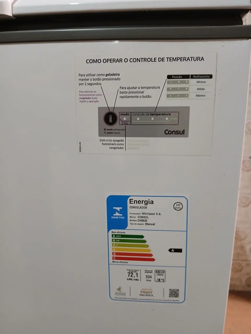 Freezer Horizontal CONSUL - Foto 2