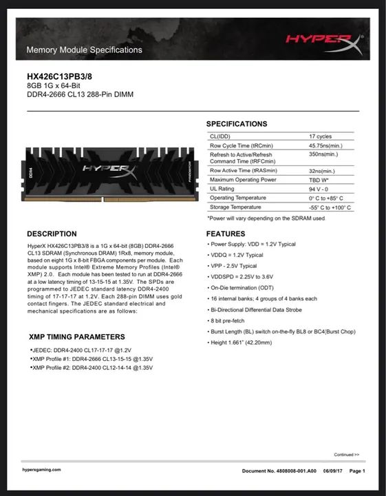 Memória RAM HyperX Predator DDR4 8GB  - Foto 3