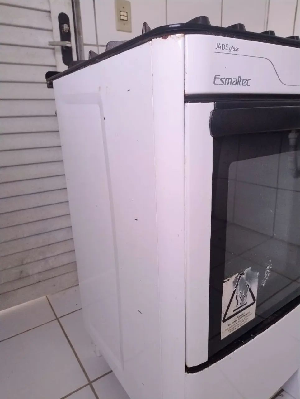 Fogão a Gás Esmaltec Jade Glass 4 Bocas - Foto 2