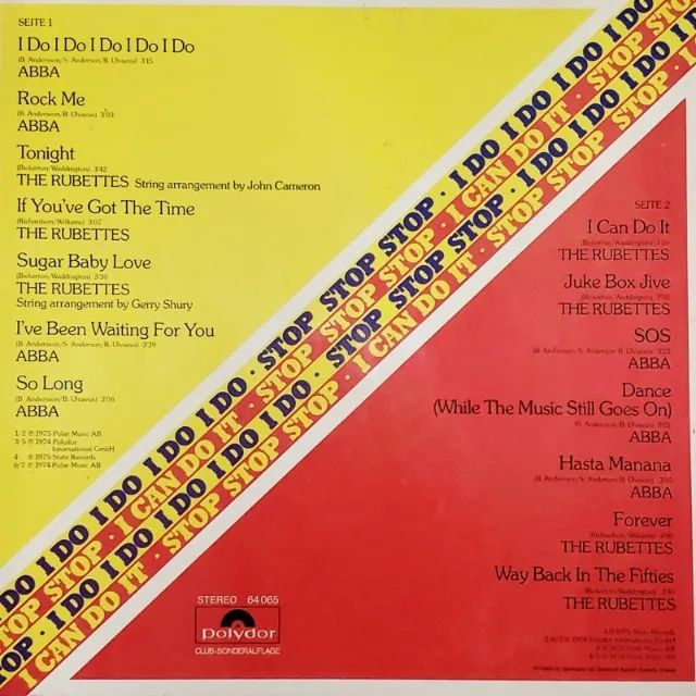Lp Abba & Rubettes (importado)(zerado) - Foto 2