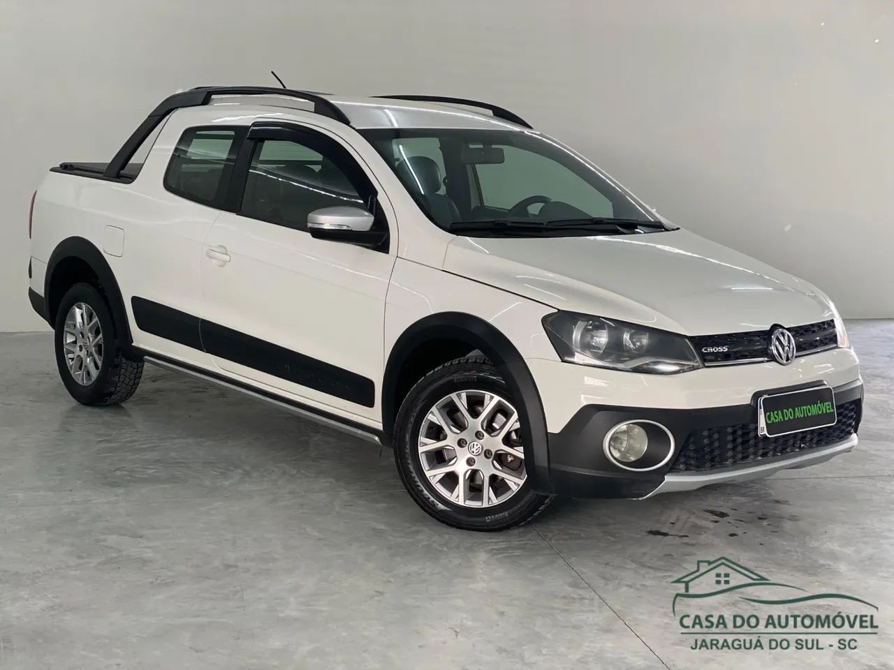 SAVEIRO CROSS 1.6 T.FLEX 16V CD  BRANCA 2014/2015 - Foto 5