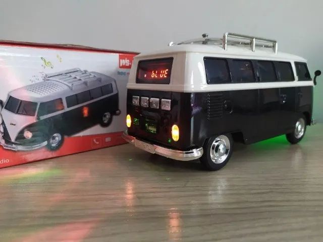Caixinha Som Bluetooth No Formato de Kombi - Foto 3