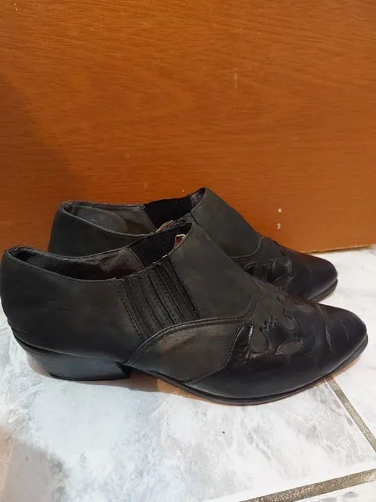 Botas Cowboy Preta - Foto 2