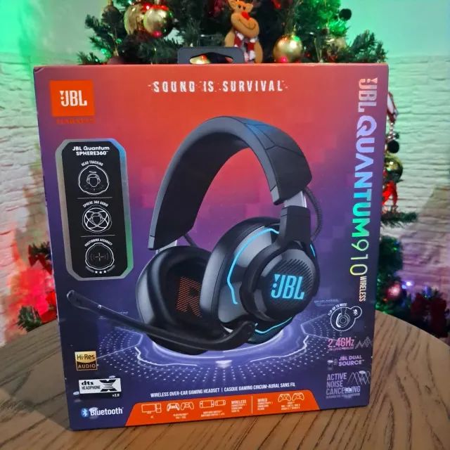 Headset Gamer JBL Quantum 910 Wireless (sem fio) | ANC | 2.4G