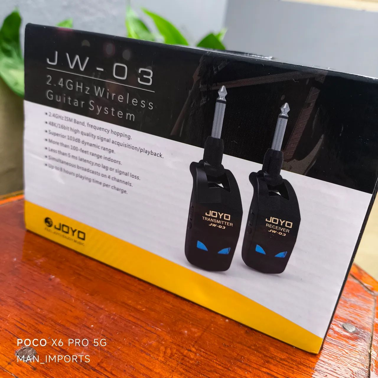 JOYO JW03 - Sistema de Transmissão Digital sem fio, 2.4Ghz - Foto 4