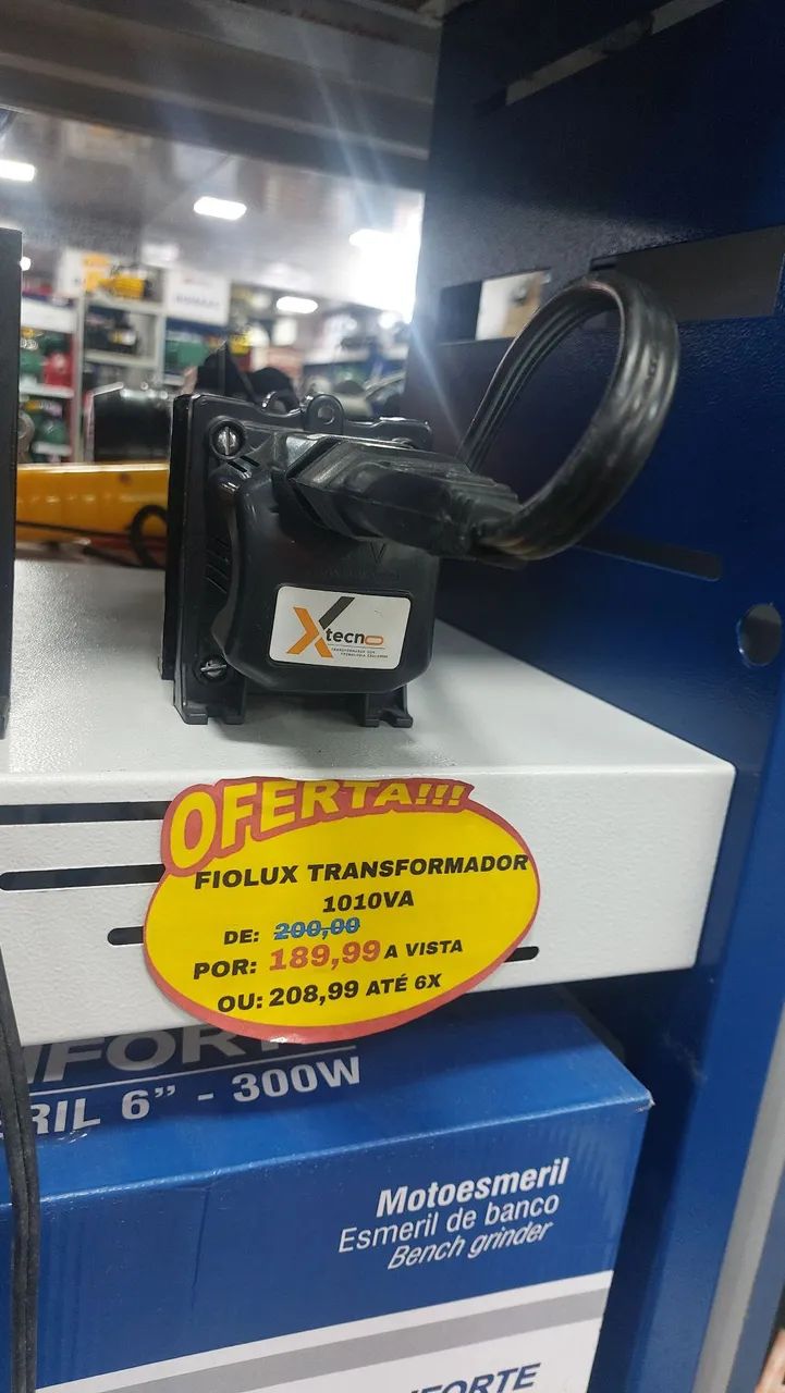 Transformador de energia Fiolux 1010VA - Oferta!