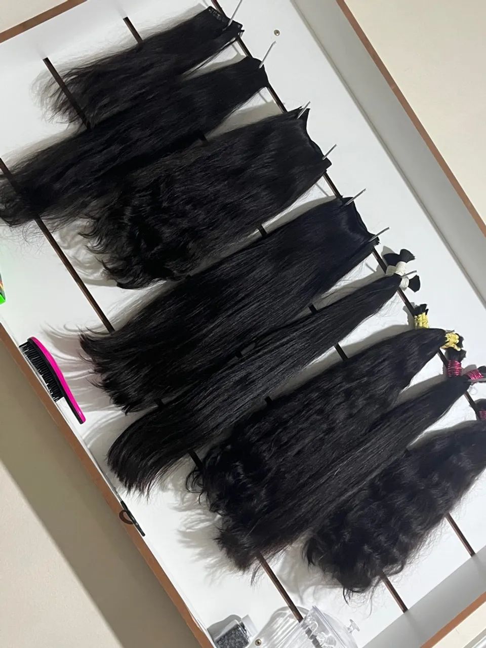 Mega Hair Natural 100% Humano  temos já na tela fazemos delivery 