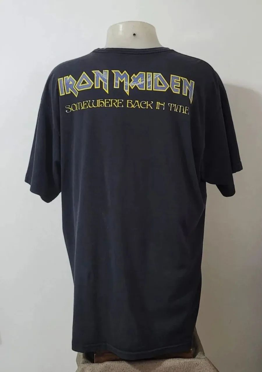  camiseta iron maiden piticas Tam XGG - Foto 4