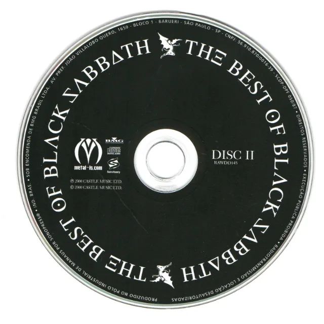 Black Sabbath- The Best of Black Sabbath- 2xCD- Coletânea- Original- Nacional- Usado *OBS* - Foto 3