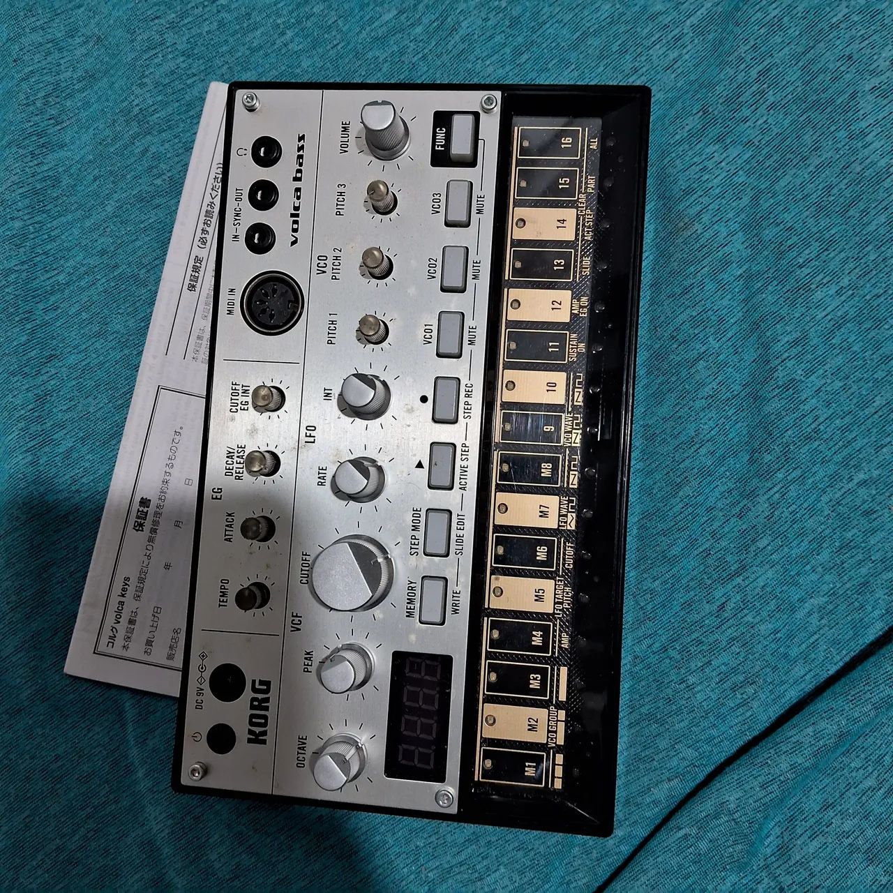 MODULO KORG - VOLCA BASS - Foto 2