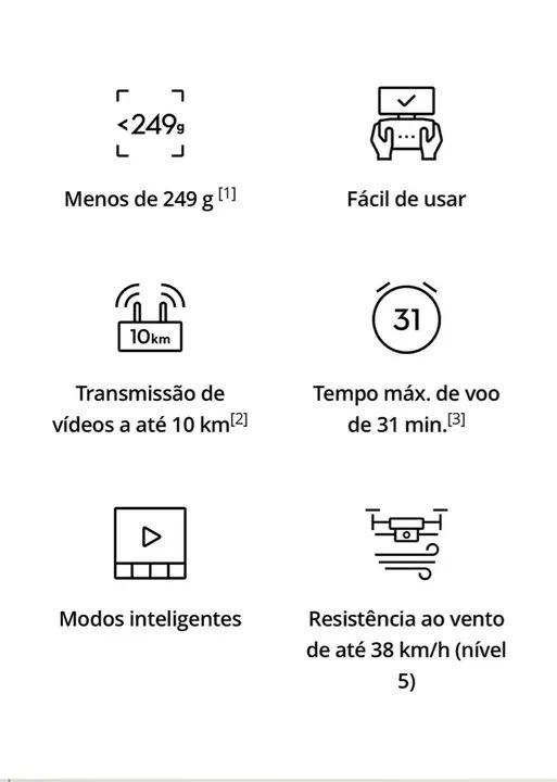 Drone DJI Mini SE - Novíssimo!! - Foto 3