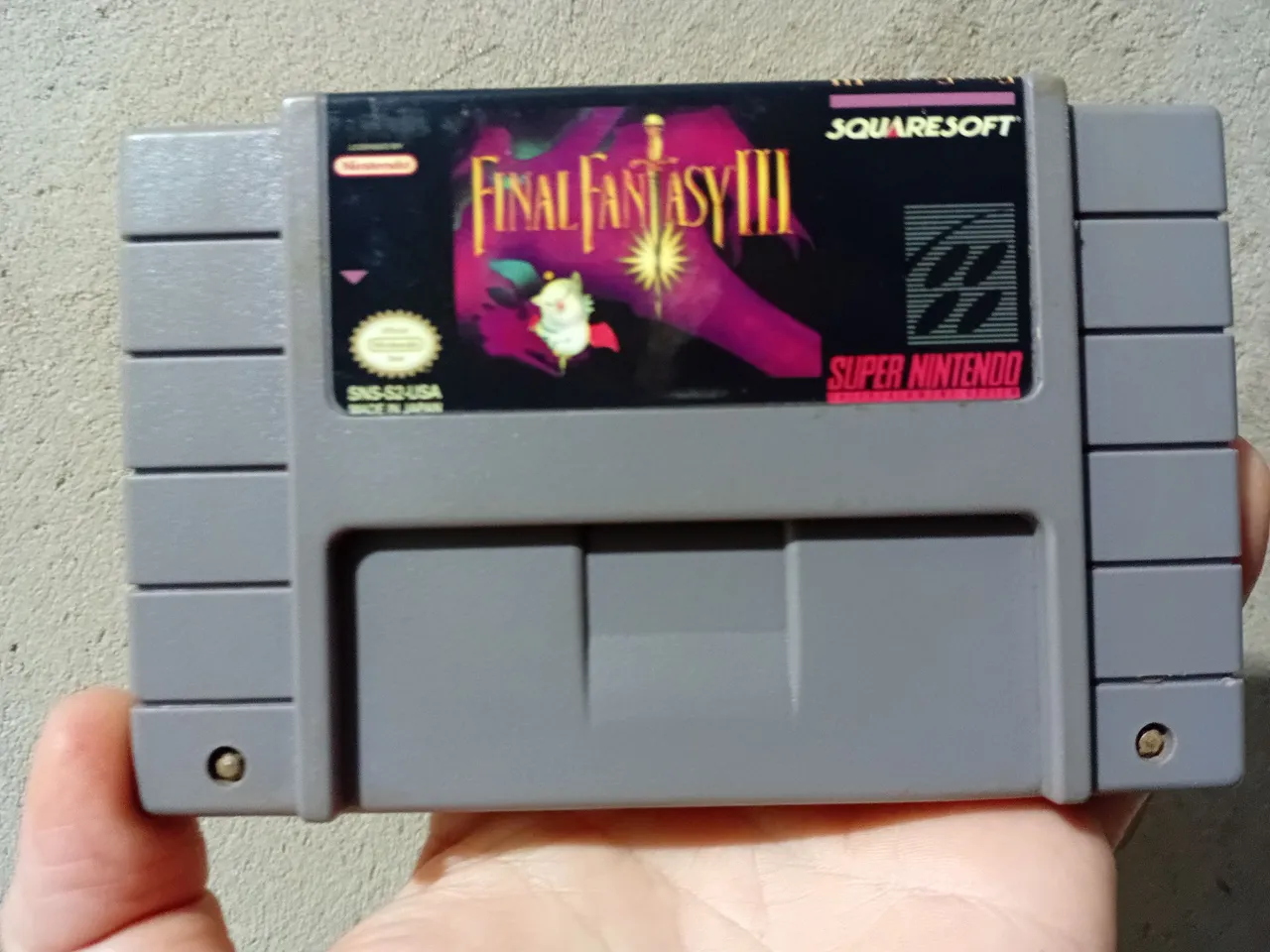 Final Fantasy III - Super Nintendo (SNES)