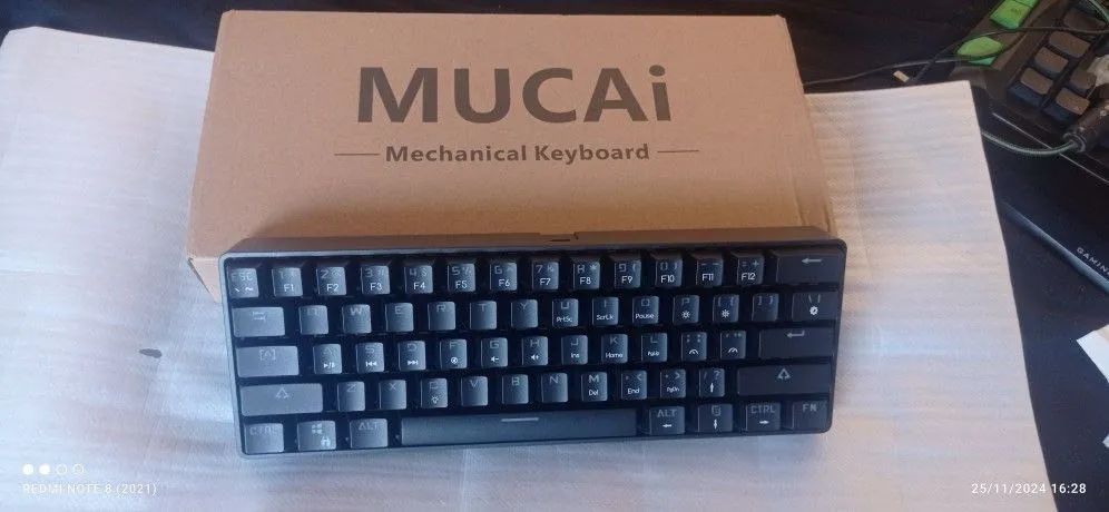 Teclado Mecânico 60% Switch Red Entrega gratis  - Foto 3
