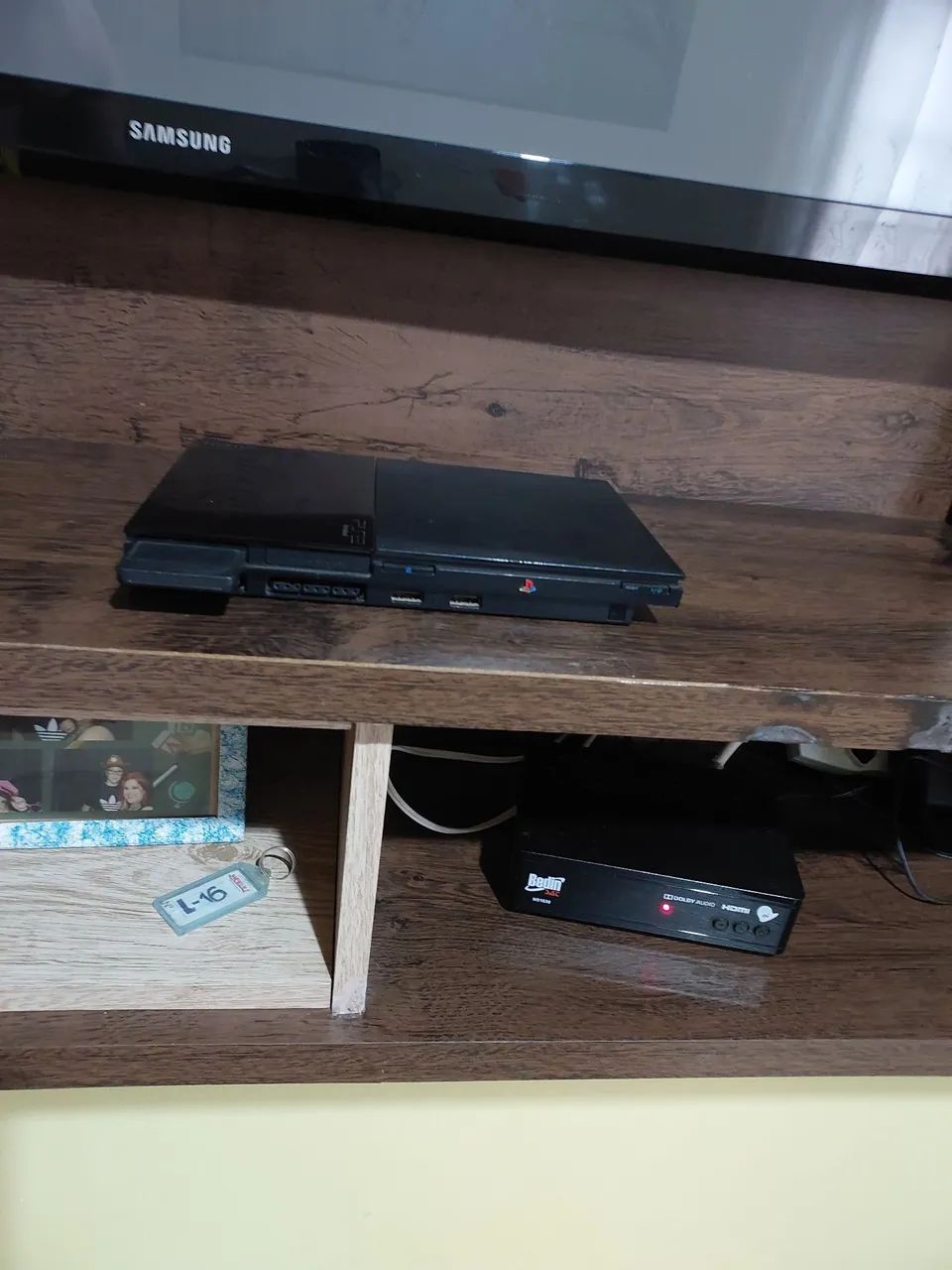 Playstation 2 completo com volante Logitech - Foto 3