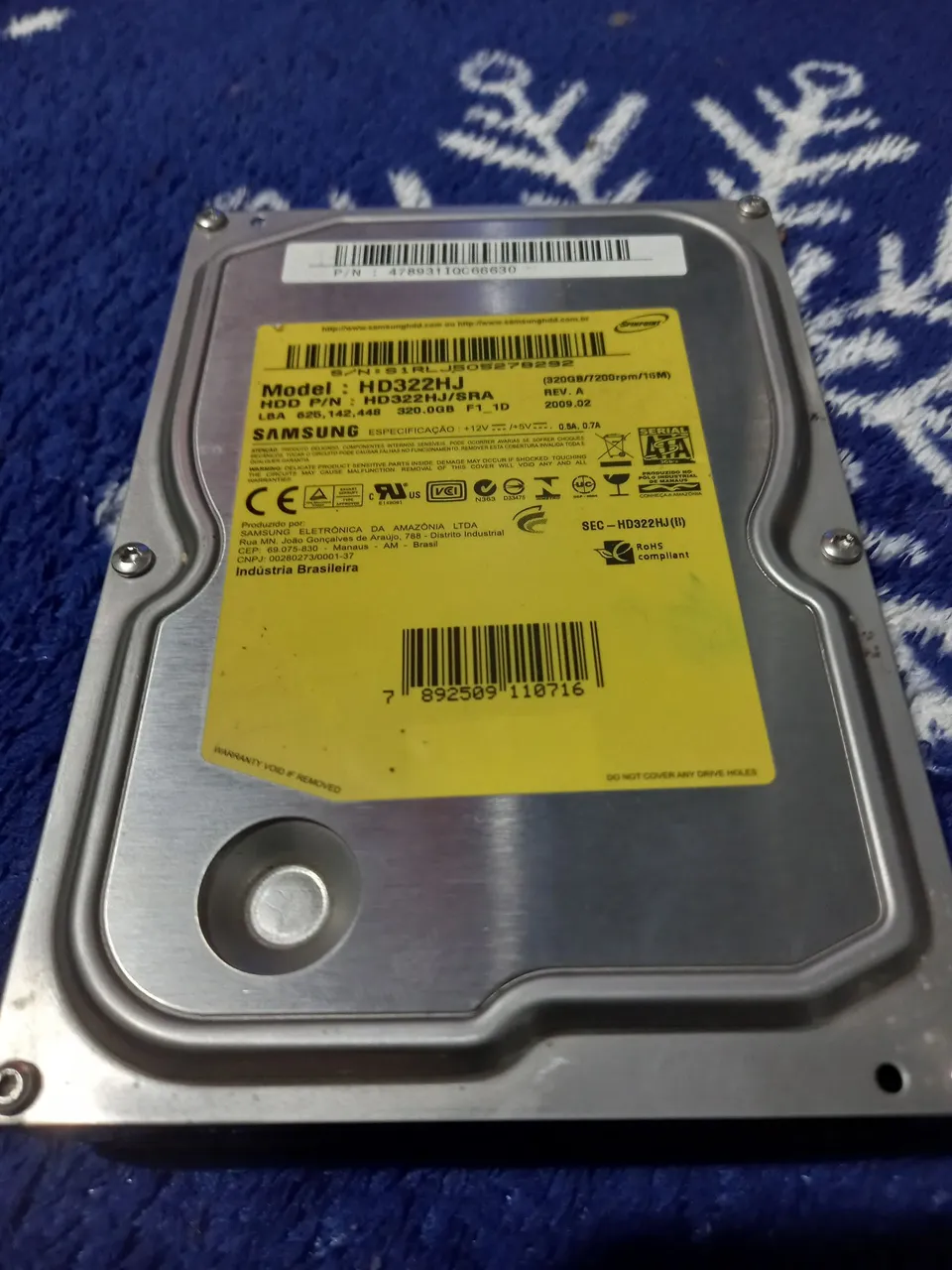 HD Samsung 320GB