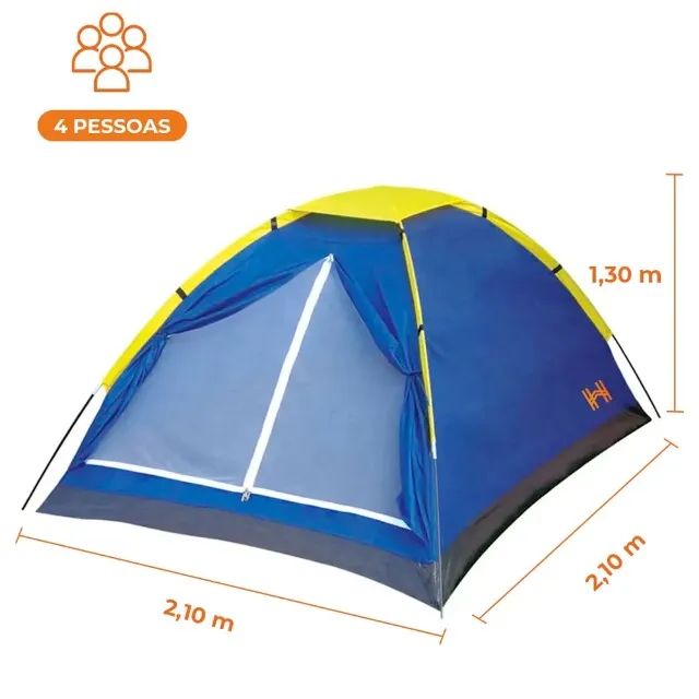 Barraca Acampamento 4 Pessoas - Homefy - Foto 2
